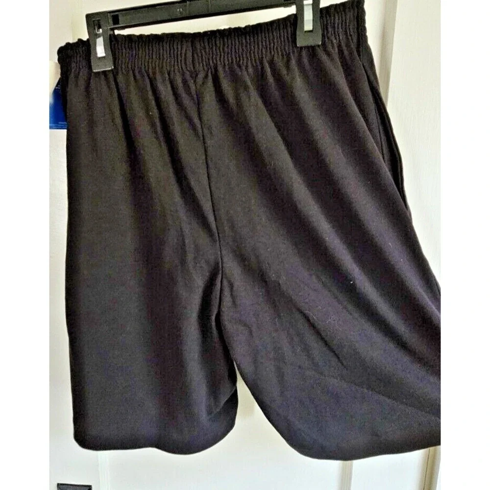 NWT champion‎ Authentic black s Cotton polyester blend Men Rugby shorts Small